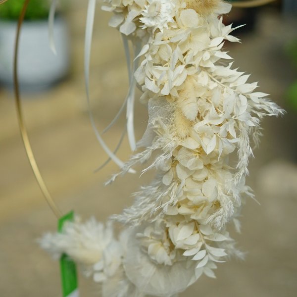 Flowerhoop mit Trockenblumen Bild 1